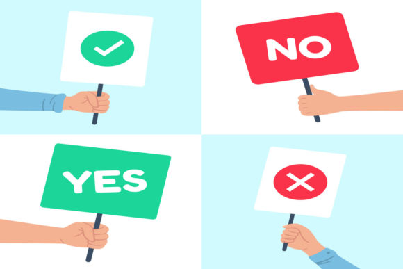 Download Yes No Posters - Posters Collection