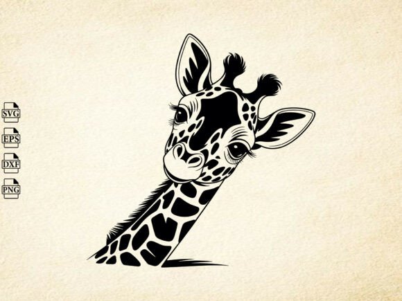 Download Giraffe SVG, Cute Animal SVG, Safari Svg - Giraffe svg Collection