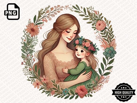 Download Watercolor Mother's Day Floral Clipart - Watercolor Collection