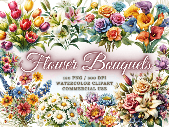 Download Watercolor Flowers Clipart - Flower Png - Watercolor Collection
