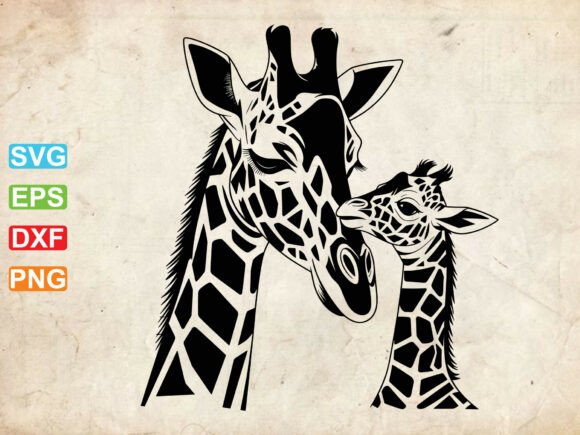 Download Giraffe SVG, Cute Animal SVG, Safari Svg - Giraffe svg Collection