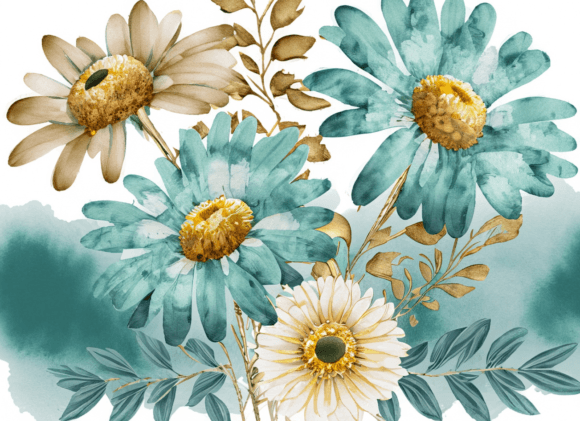 Download Watercolor Daisies - Watercolor Collection