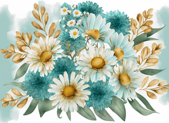 Download Watercolor Daisies - Watercolor Collection