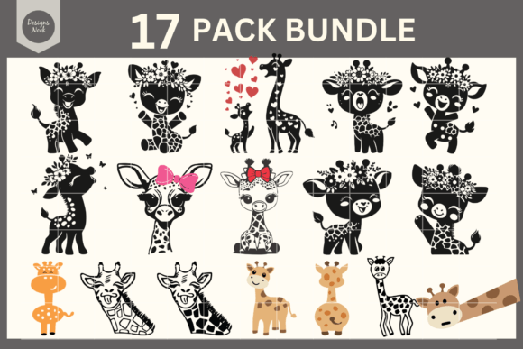 Download Giraffe SVG, Baby Giraffe Svg, Mom SVG - Giraffe svg Collection