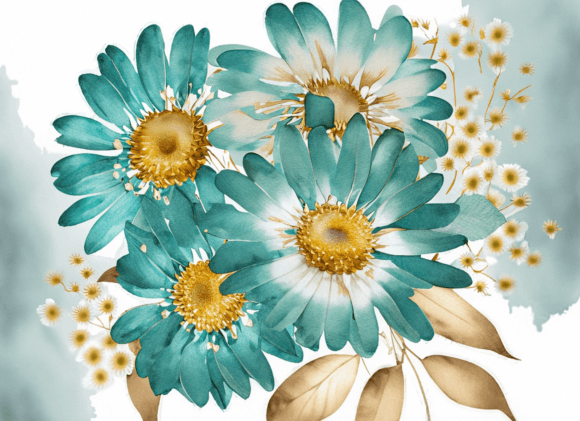 Download Watercolor Daisies - Watercolor Collection